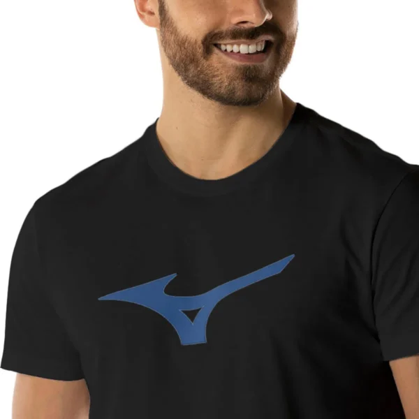 Camiseta Mizuno Basic Big Negro