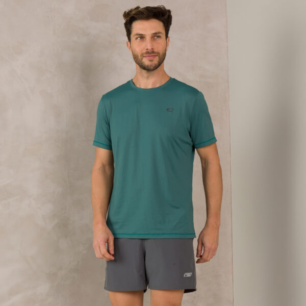 Camiseta Sol Sports New Basic Verde Oscuro