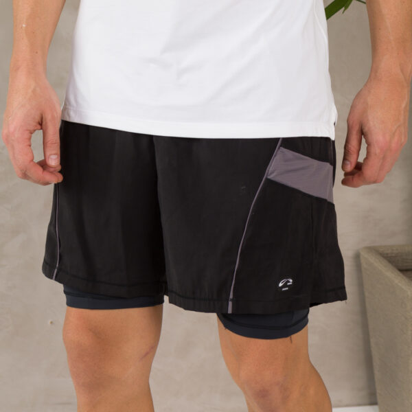 Short Sol Sports Digital 2 in 1 Negro