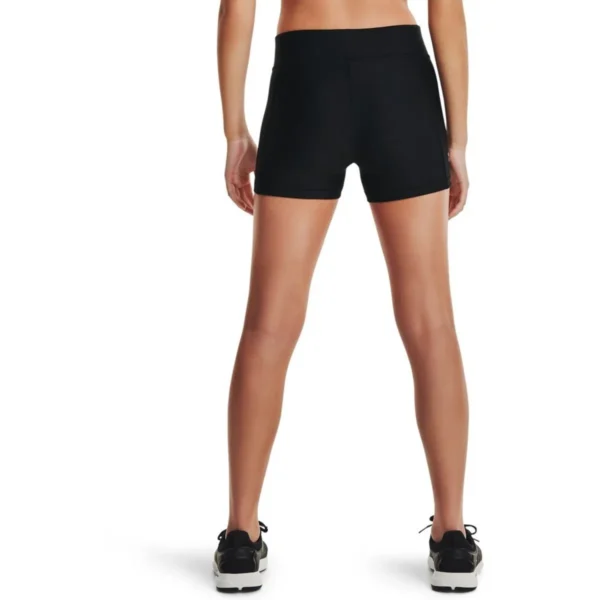 Short Under Armour Mid Rise Negro - Imagen 2