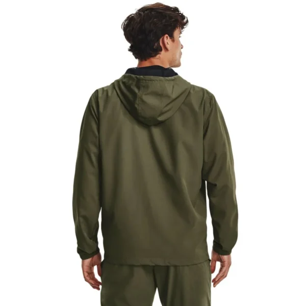 Cortaviento Under Armour Sportstyle Verde Militar - Imagen 2