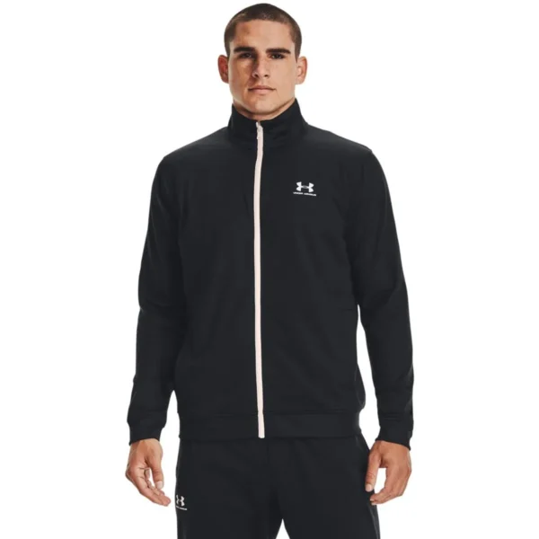 Campera Under Armour Sportstyle Tricot Negro - Imagen 2