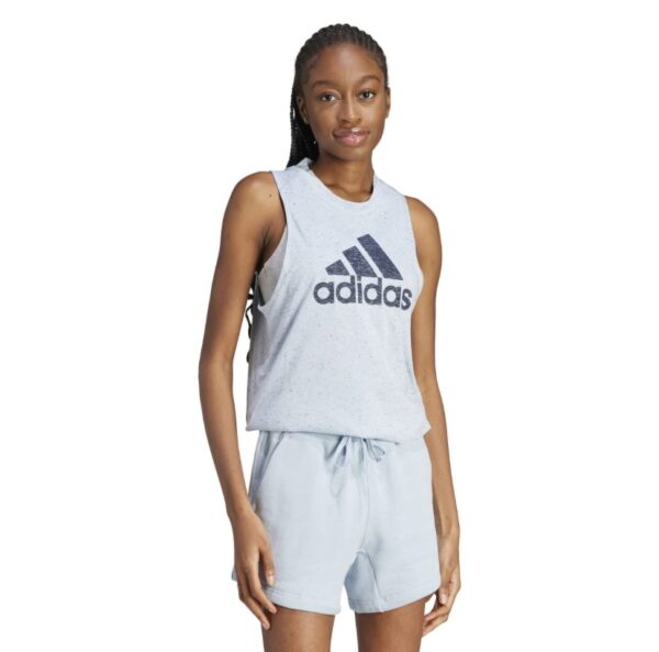 Musculosa Adidas Winn Tank 3.0 Celeste