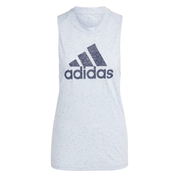 Musculosa Adidas Winn Tank 3.0 Celeste - Imagen 2