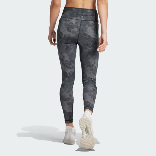 Legging Adidas Train Essentials Aop Flowers TIE-DYE Negro - Imagen 3