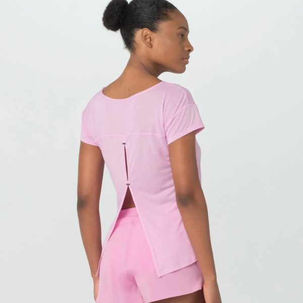 Camiseta Fila Basic Run Rosa - Imagen 2
