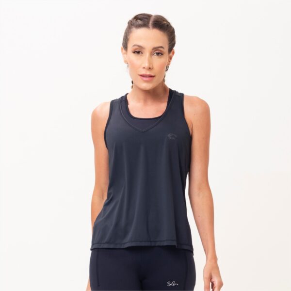 Musculosa Sol Sports Amanecer Negro