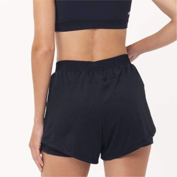 Short Sol Sports Clean Negro - Imagen 2