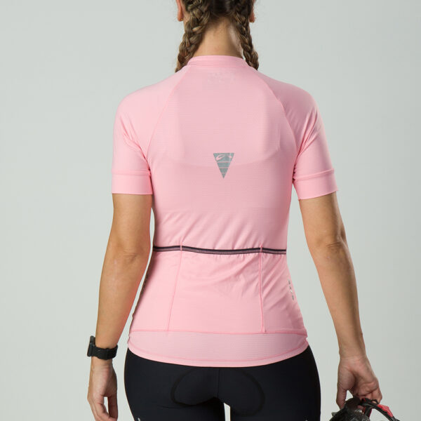 Camiseta Ciclismo Sol Sports MC Sky Rosa Claro - Imagen 2
