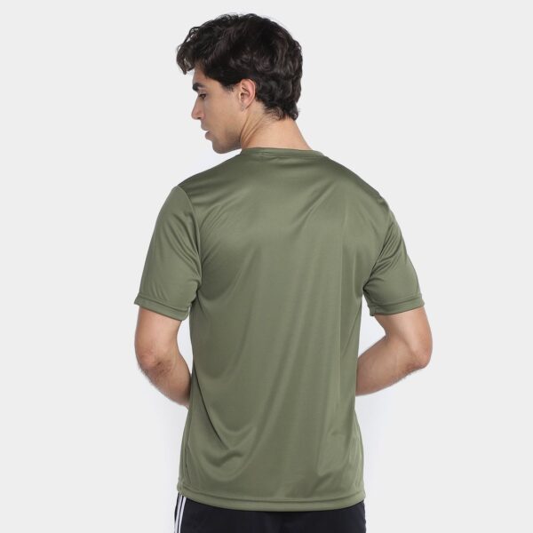 Camiseta Adidas Treino Basica Focus Oliva - Imagen 2