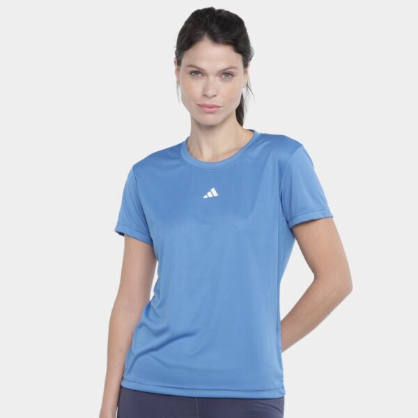Camiseta Adidas Treino Basica Celeste