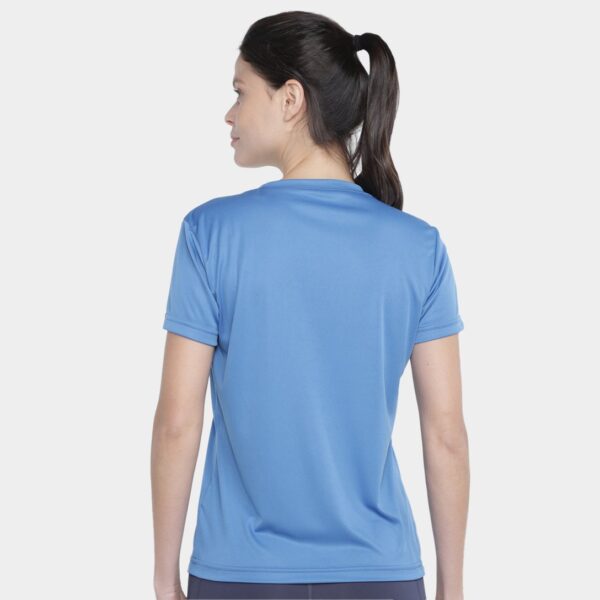Camiseta Adidas Treino Basica Celeste - Imagen 2