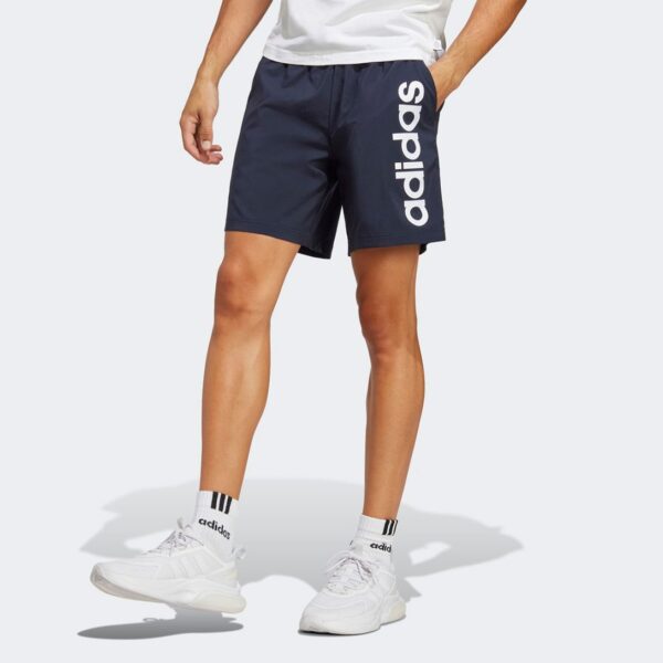 Short Adidas Logo Linear Chelsea Azul Marino