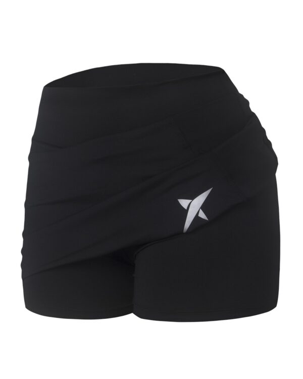 Short Pollera Drop Shot Negro - Imagen 3