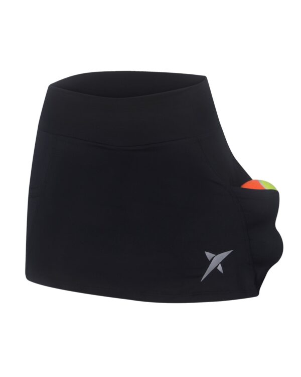 Short Pollera Drop Shot Negro - Imagen 4