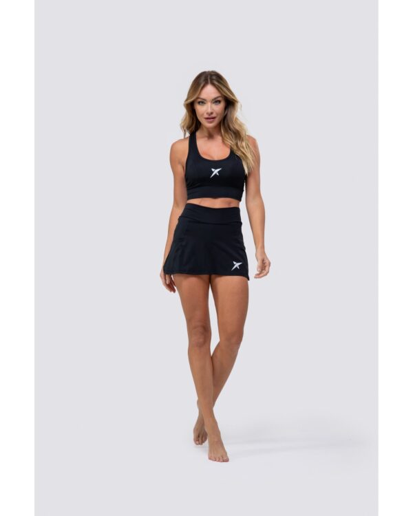 Short Pollera Drop Shot Negro - Imagen 6