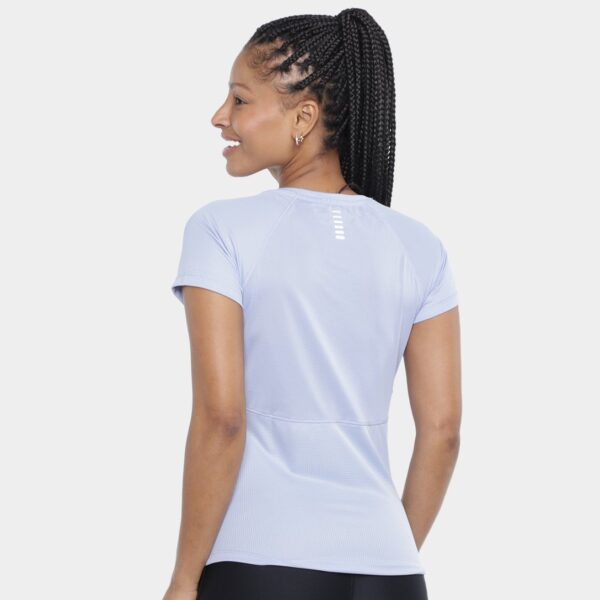 Camiseta Under Armour Speed Stride Lila - Imagen 3