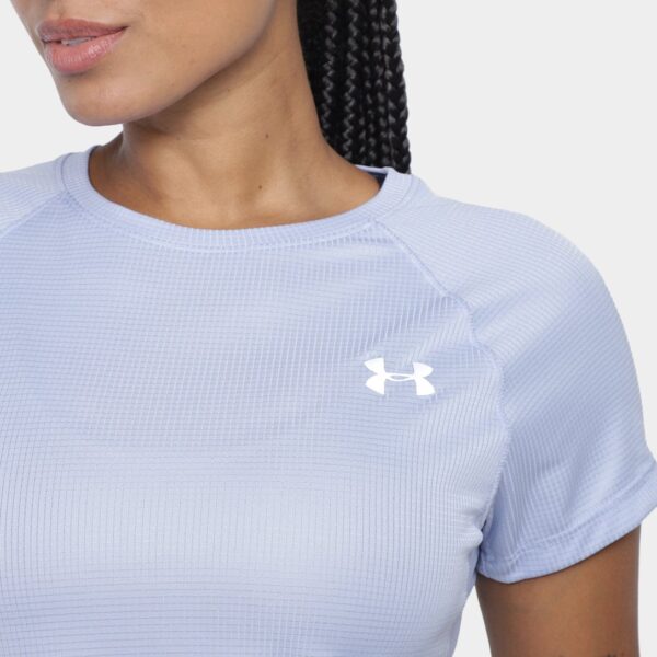 Camiseta Under Armour Speed Stride Lila - Imagen 2