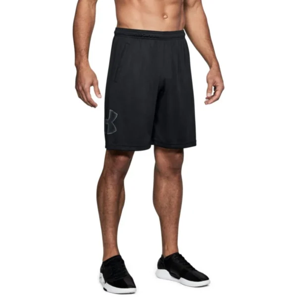 Short UA Tech Graphic Negro