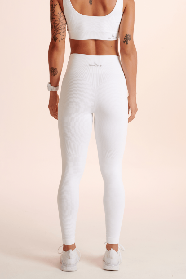 Legging Lupo AF Basic Blanco - Imagen 2