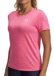 Remera Under Armour Tech Ssc Twist - Mujer Azul Jaspe Jaspeada S