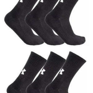 Medias Under Armour X6 Core Crew Media Caña - Unisex Mezcla Lisa L