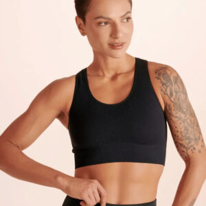 Top Deportivo Lupo Alta Compresión Negro Lisa Xl