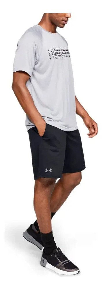Short Under Armour Tech Mesh - Hombre Negro Lisa S - Imagen 3