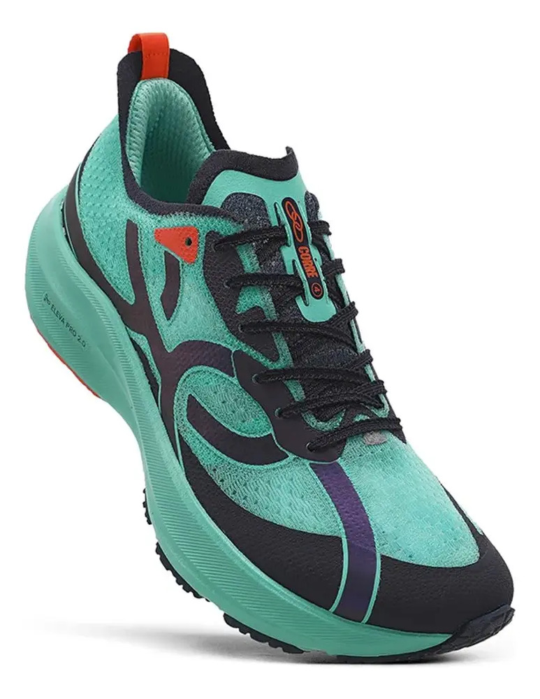 Calzado Championes Olympikus Corre 4 Running Turquesa Marino Lisa 40 Br - Imagen 2