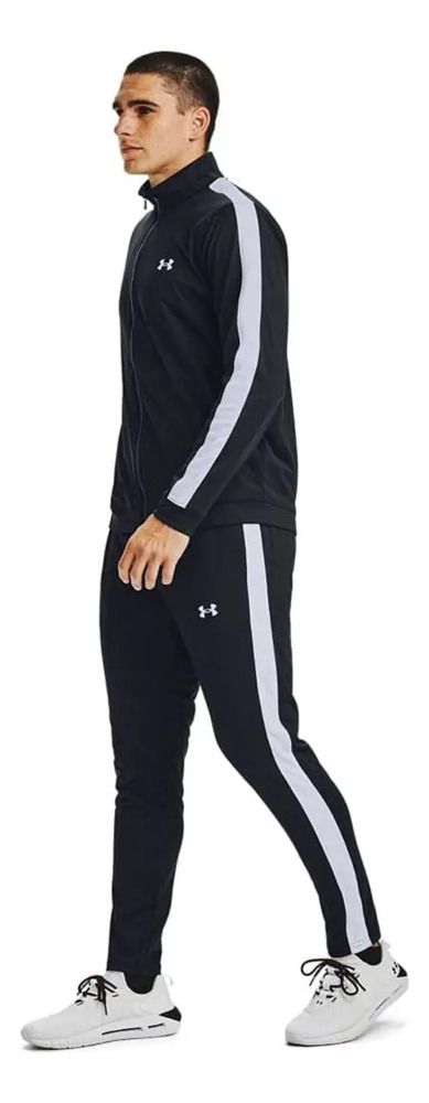 Conjunto Under Armour Knit Track Suit - Hombre Negro Lisa S - Imagen 3