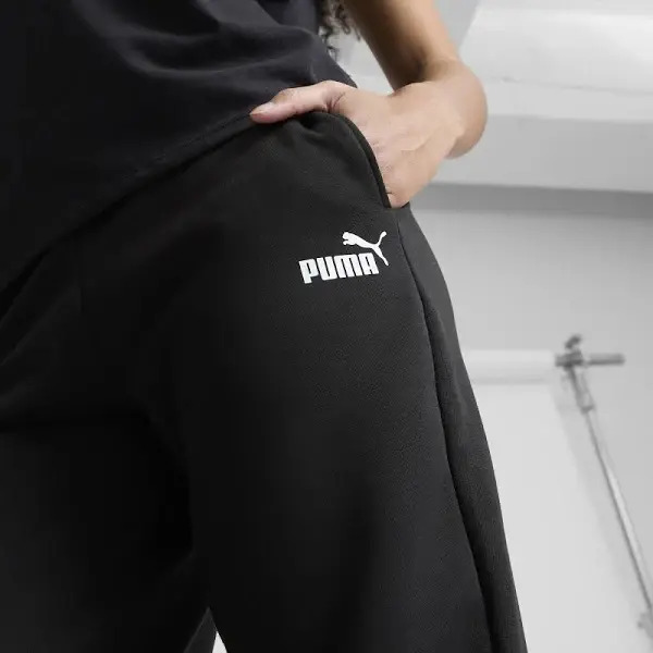 Pantalón Puma Essentials - Mujer Negro Liso Xl - Imagen 5
