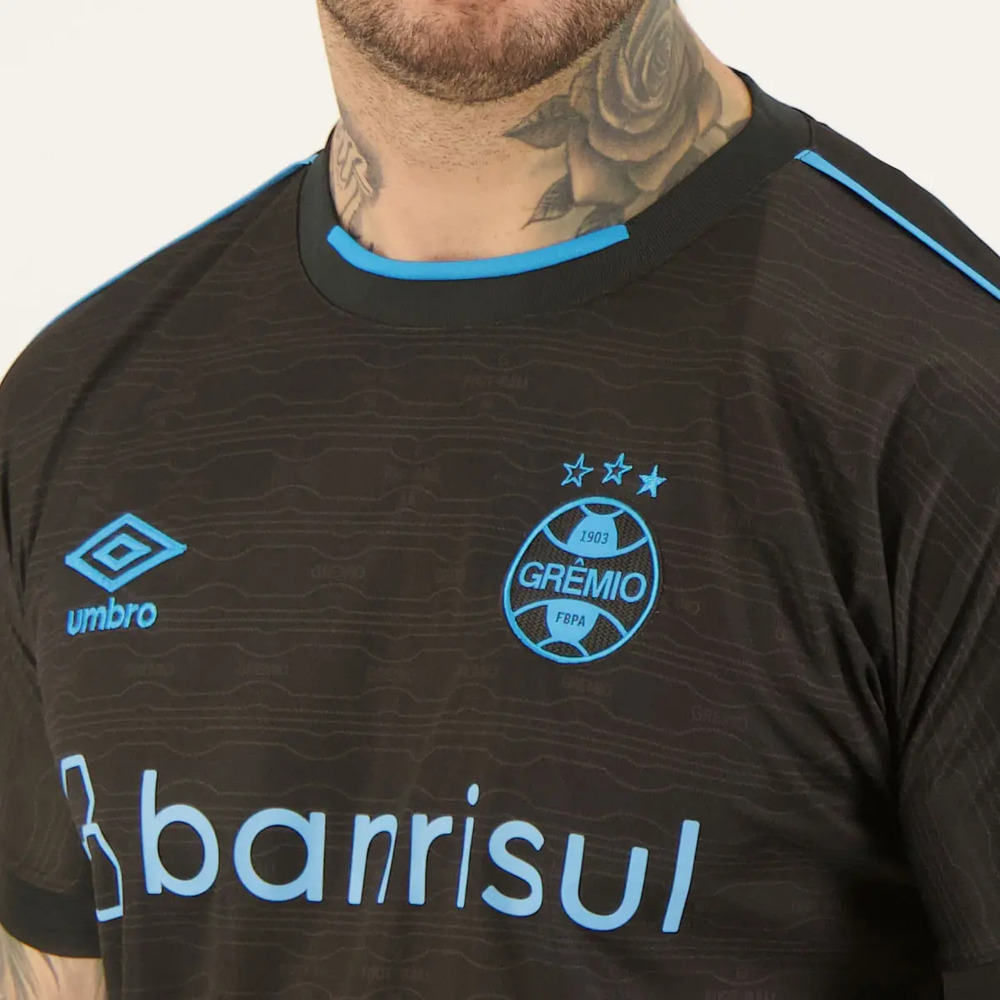 Camiseta Gremio Umbro Alternativa Iii 2023 - Hombre Ne 9 2xl - Imagen 4