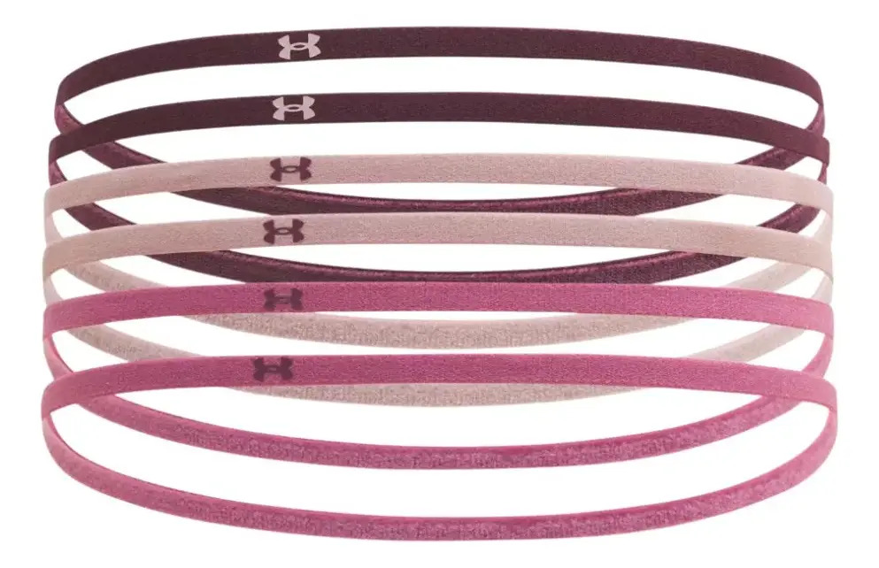 Vincha Under Armour Ws Mini Elastic X6 - Mujer Bordo Multi Un - Imagen 2