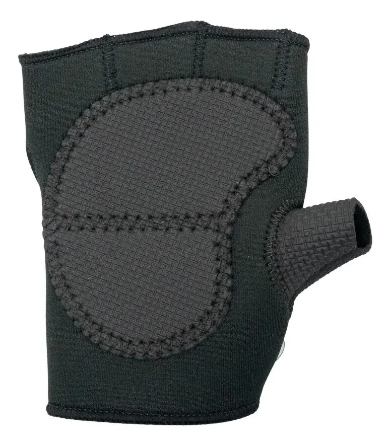 Guantes De Neopreno Realtex Pesas Gym Entrenamiento Negro Lisa Xl - Imagen 5