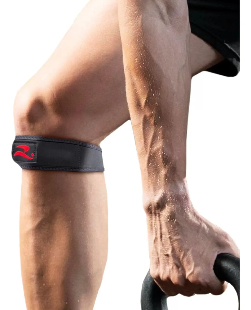 Cincha Rotuliana Realtex Ajustable Neopreno Negro - Imagen 2