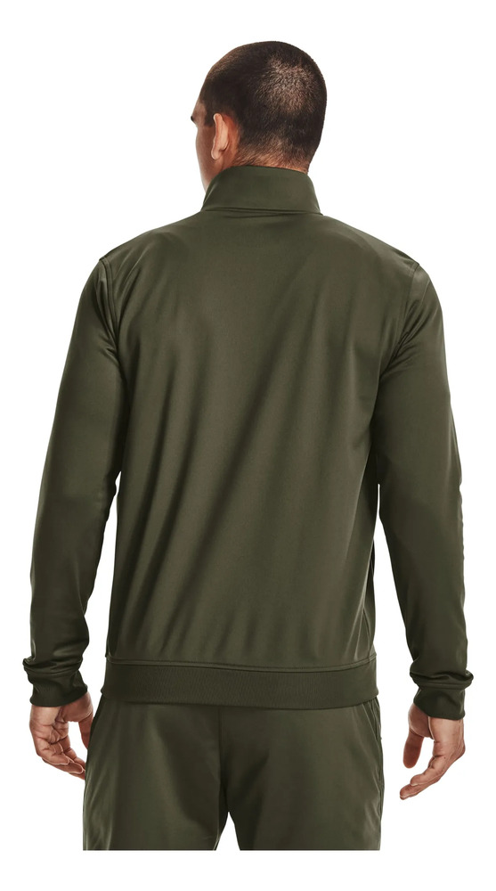 Campera Under Armour Sportstyle Tricot - Hombre Verde L Lisa - Imagen 3