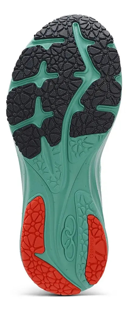 Calzado Championes Olympikus Corre 4 Running Turquesa Marino Lisa 40 Br - Imagen 8