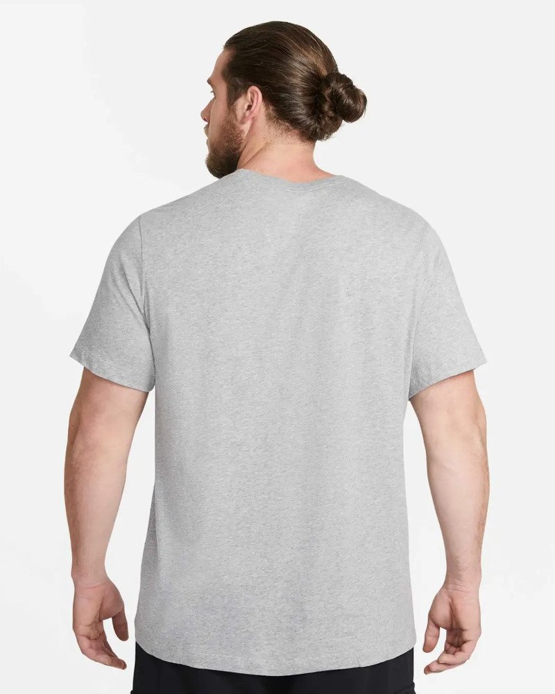Remera Nike Sportswear Club - Hombre Gris Liso Xl - Imagen 5