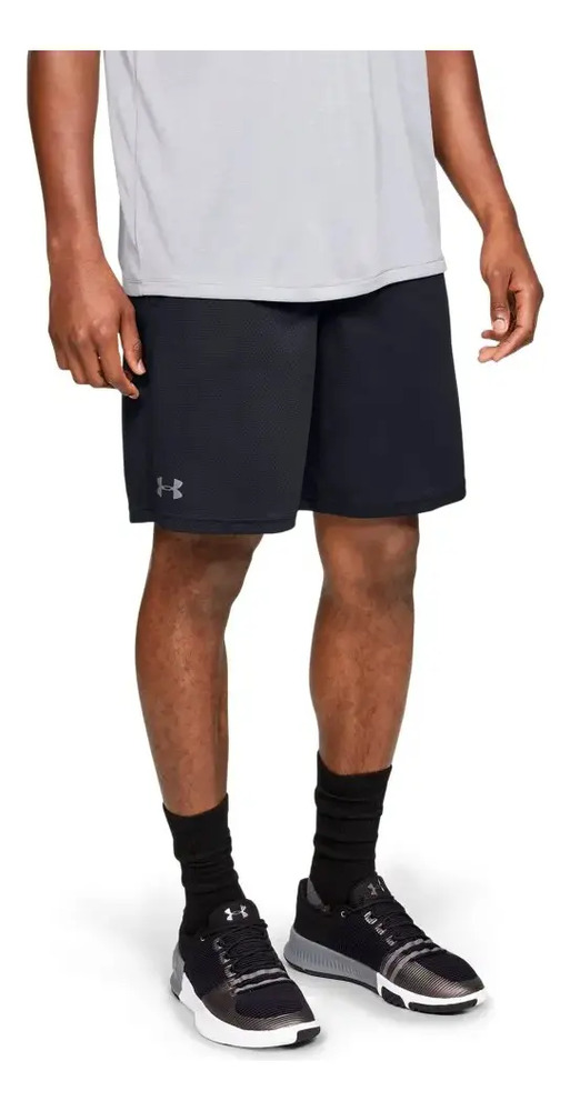 Short Under Armour Tech Mesh - Hombre Negro Lisa S - Imagen 2
