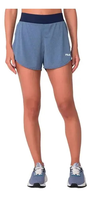 Short Fila Basic Train 2in1 - Mujer Marino Lisa M - Imagen 2