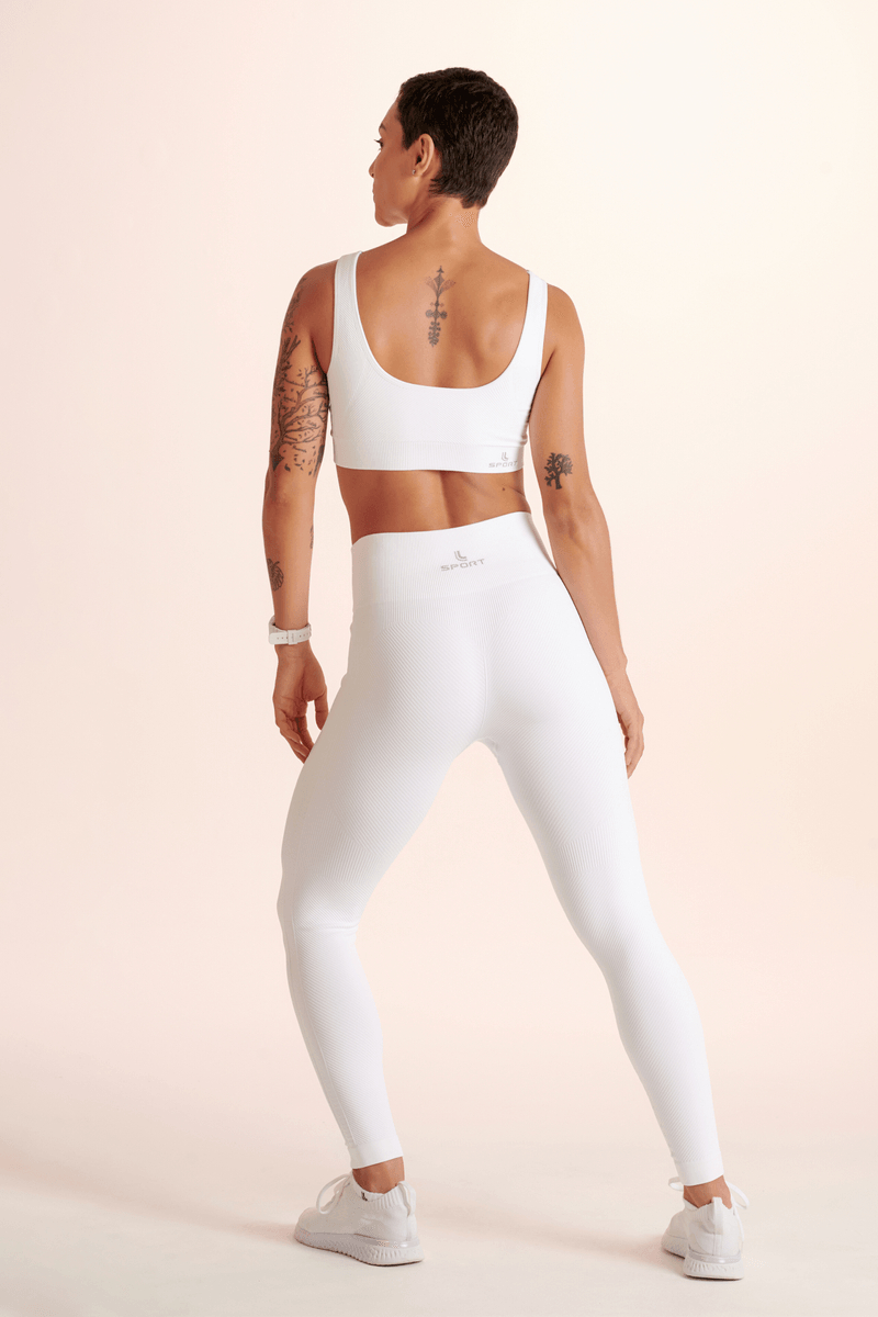 Calza Lupo Basic Sin Costuras Fitness Gym Crossfit Yoga - Imagen 3