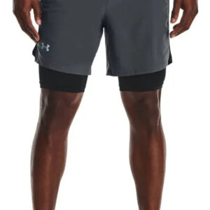 Short Under Armour Launch 7 2-in-1 - Hombre