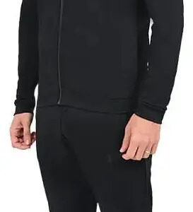 Conjunto Under Armour Knit Track Nov - Hombre Negro/gris Plomo Lisa M