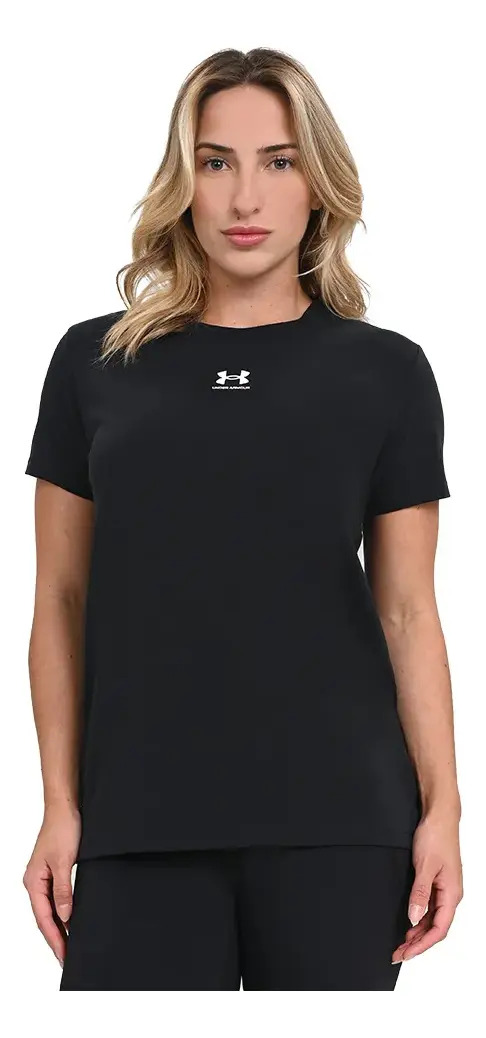 Remera Under Armour Rival Core Ss - Mujer