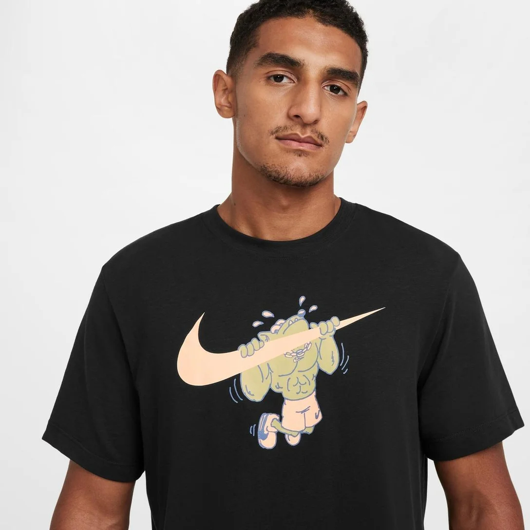 Remera Nike Nike Dri-fit Slub Anime - Hombre - Imagen 3