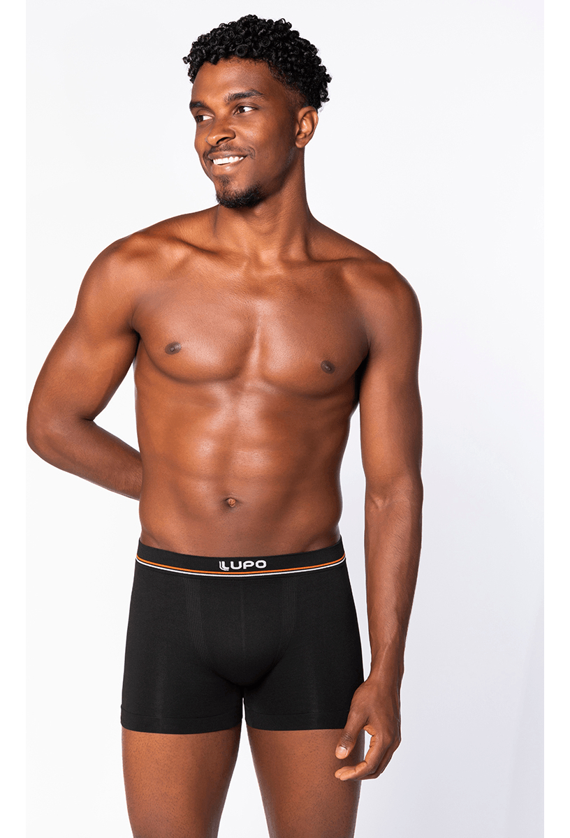 Boxer Calzoncillos Lupo De Microfibra Sin Costuras Pack X2 - Imagen 2