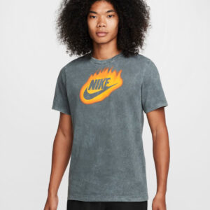 Remera Nike Sportswear Dna - Hombre Gris Claro Logo L