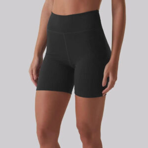 Calza Biker Fila Life Ribbed - Mujer Negro Lisa L