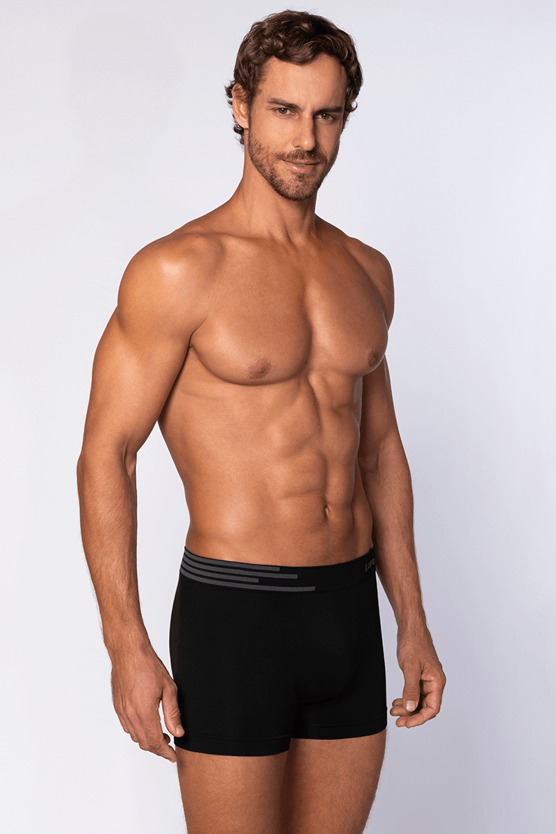 Boxer Calzoncillos Lupo De Microfibra Sin Costuras Pack X2 - Imagen 7