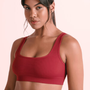 Top Deportivo Lupo Sin Costuras Acanalado Fitness